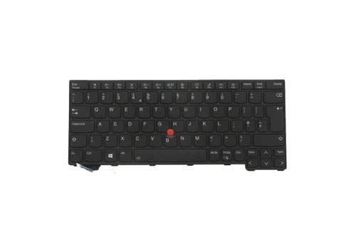Lenovo Keyboard X13 G2 UK English Black Backlit 5N21A21832