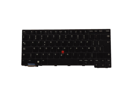Lenovo Keyboard T14 G3 L14 G3 P14s G3 L14 G4 T14 G4 Belgian Black Non-backlit 5N21D68203