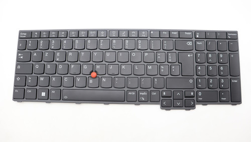 Lenovo Keyboard T16 G2 L15 G4 French Black Backlit 5N21K05014
