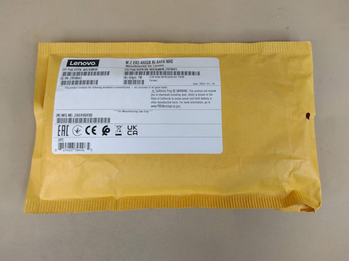 ThinkSystem M.2 ER3 480GB Read Intensive SATA 6Gb NHS SSD 4XB7A90049
