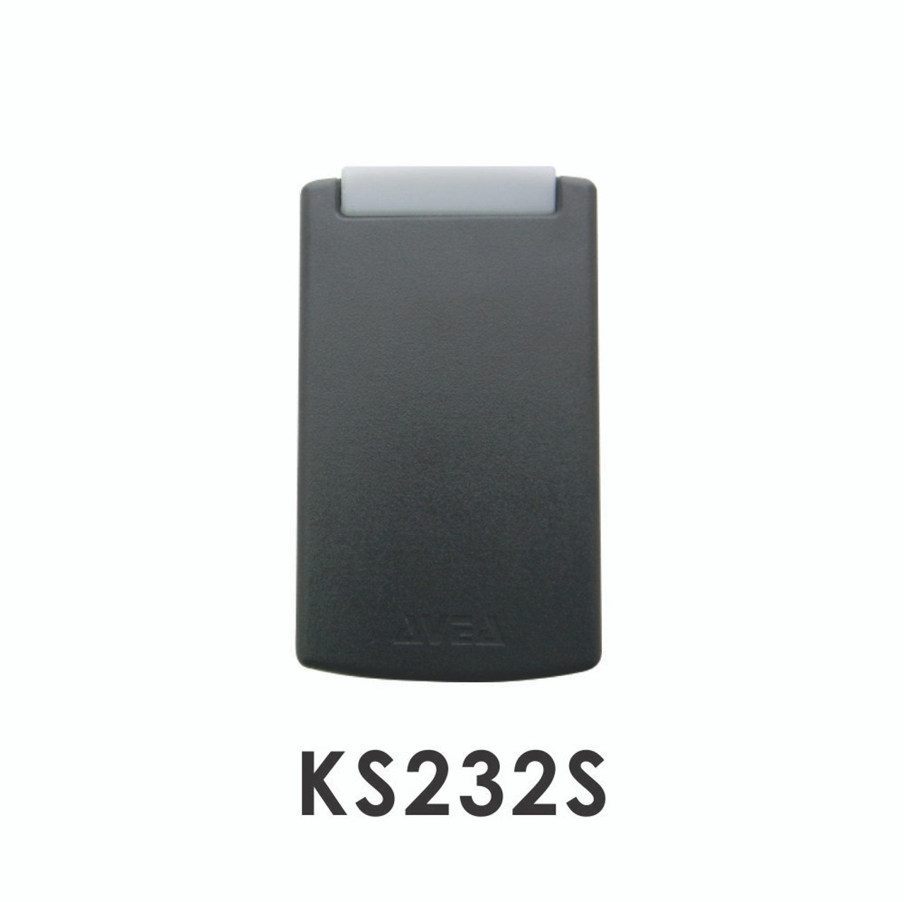 KS232S soloFace 125 kHz RS232 Proximity Card Reader / Slave reader (HS Code  : 85437000, MADE IN CHINA)