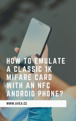 How to emulate a classic 1k Mifare card with an NFC Android phone?