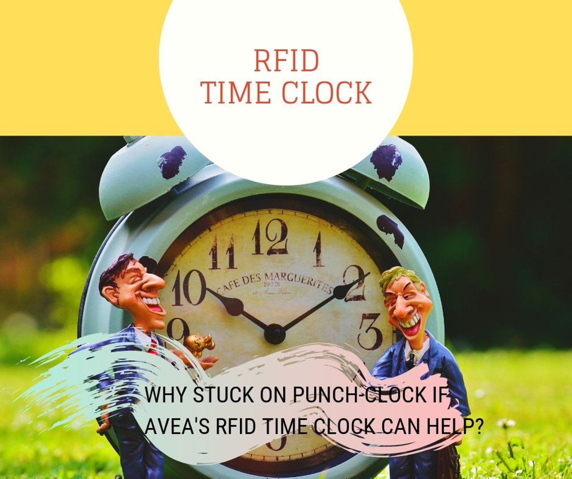 RFID PC Based USB Time Clock (HS Code 85437000, MADE IN CHINA) AVEA