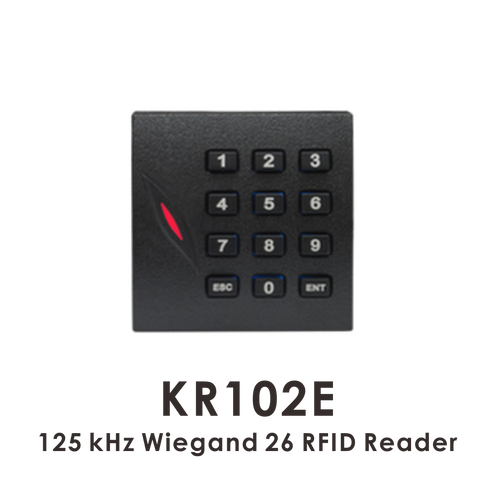 kr102e 125KHz Wiegand 26 reader with keypad