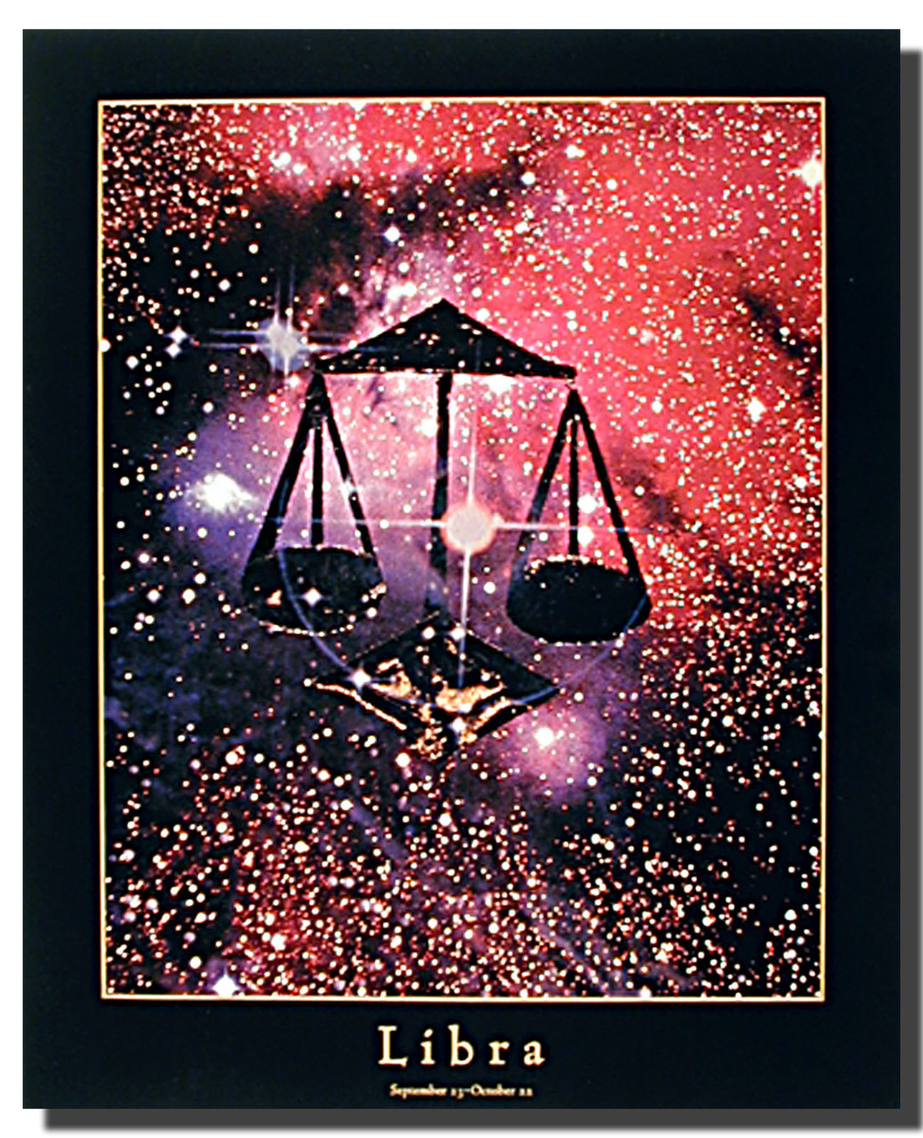 Libra Zodiac Poster | Astrology Posters | Zodiac Posters