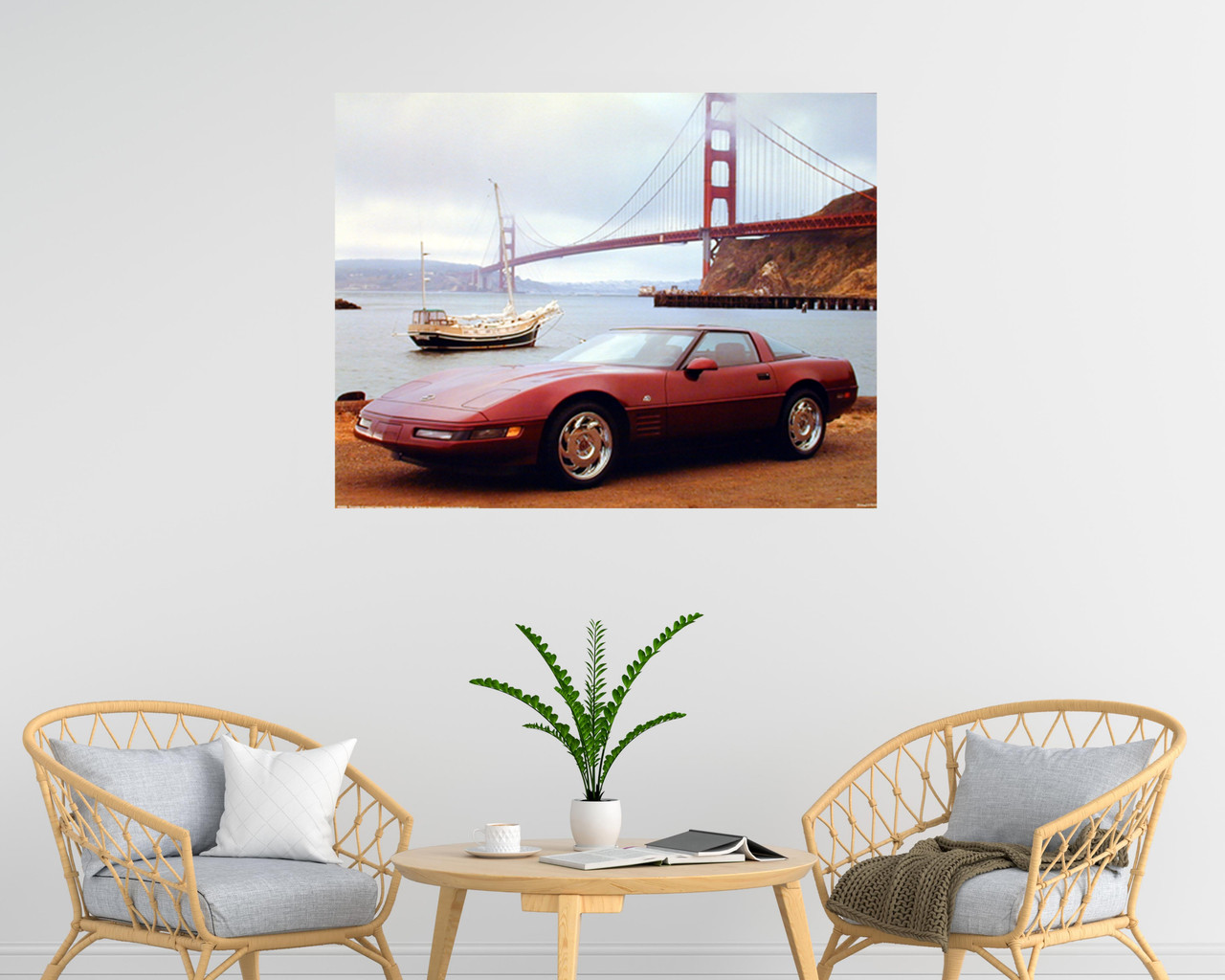 Corvette Car Poster | Car Posters