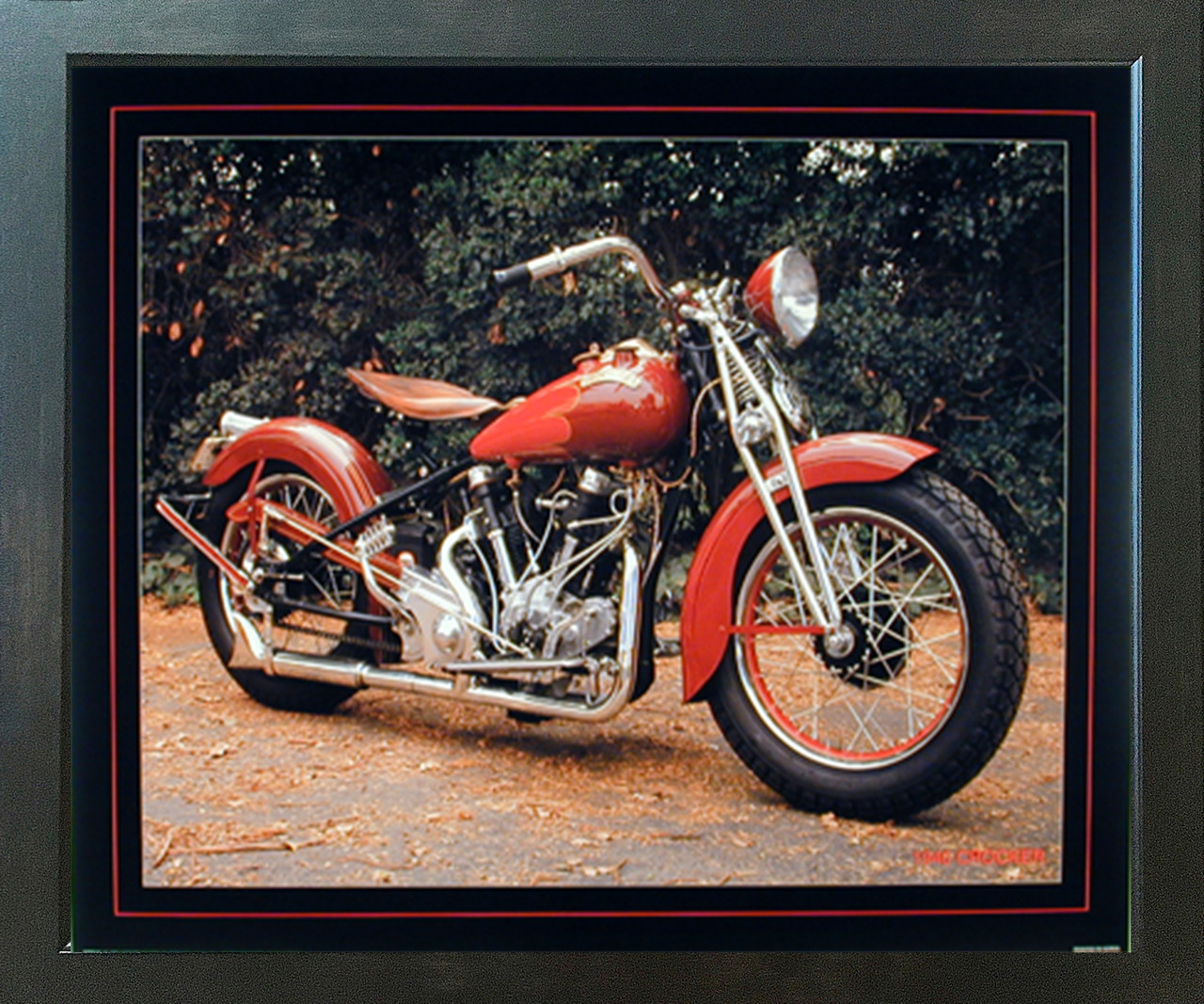 Motorcycles (Vintage Art) Posters & Wall Art Prints