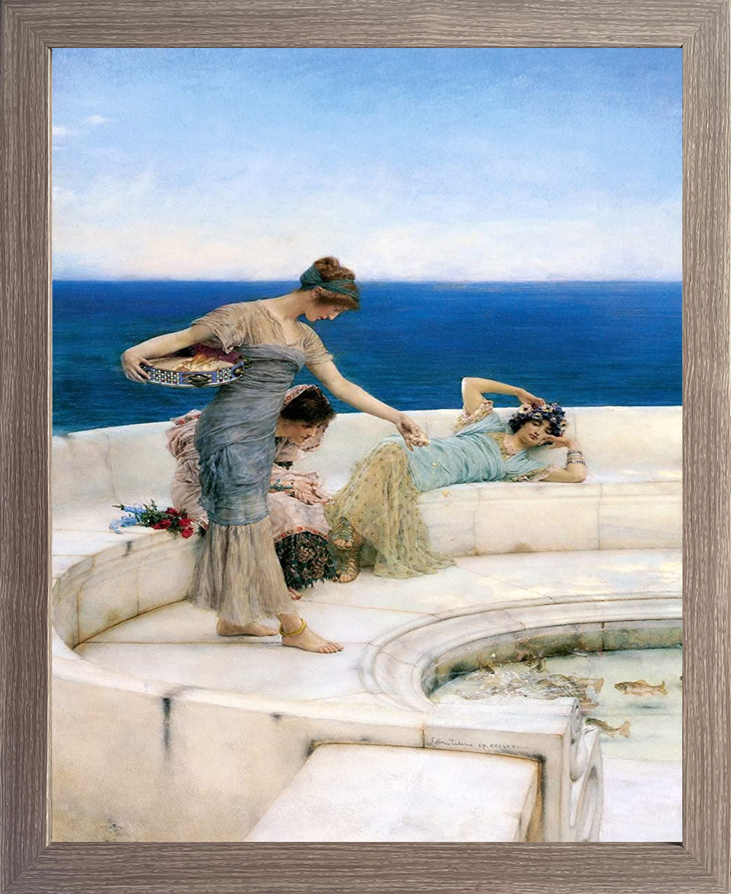 Silver Favorites, 1903 Sir Lawrence Alma-Tadema Wall Decor Art