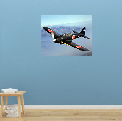 Japanese Zero Airplane Poster | Airplane Posters | Aviation Posters