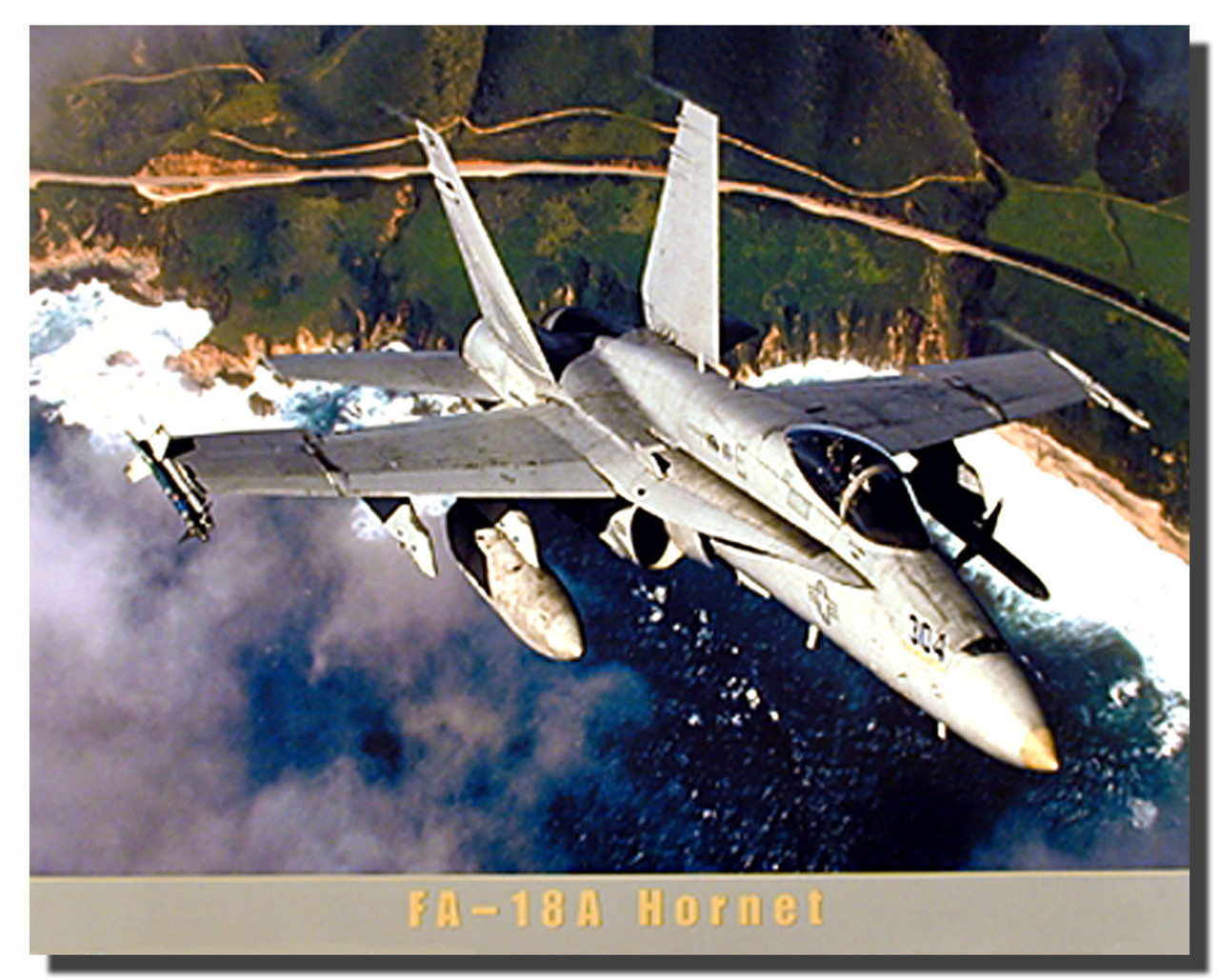 FA-18A Super Hornet Poster | Airplane Posters | Aviation Posters