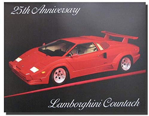 スーパーカーポスターカレンダー Lamborghini Countach COUNTACH LPI