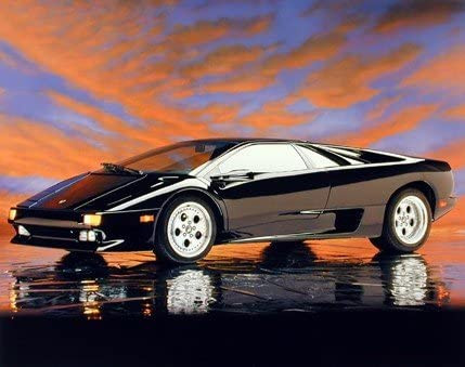 Lamborghini Diablo Car Transportation Art Print Poster (16x20