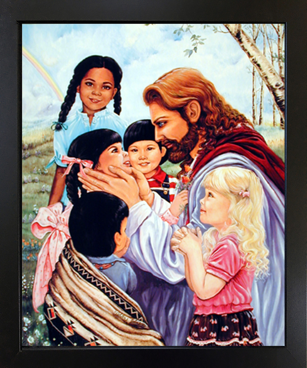jesus christ with children