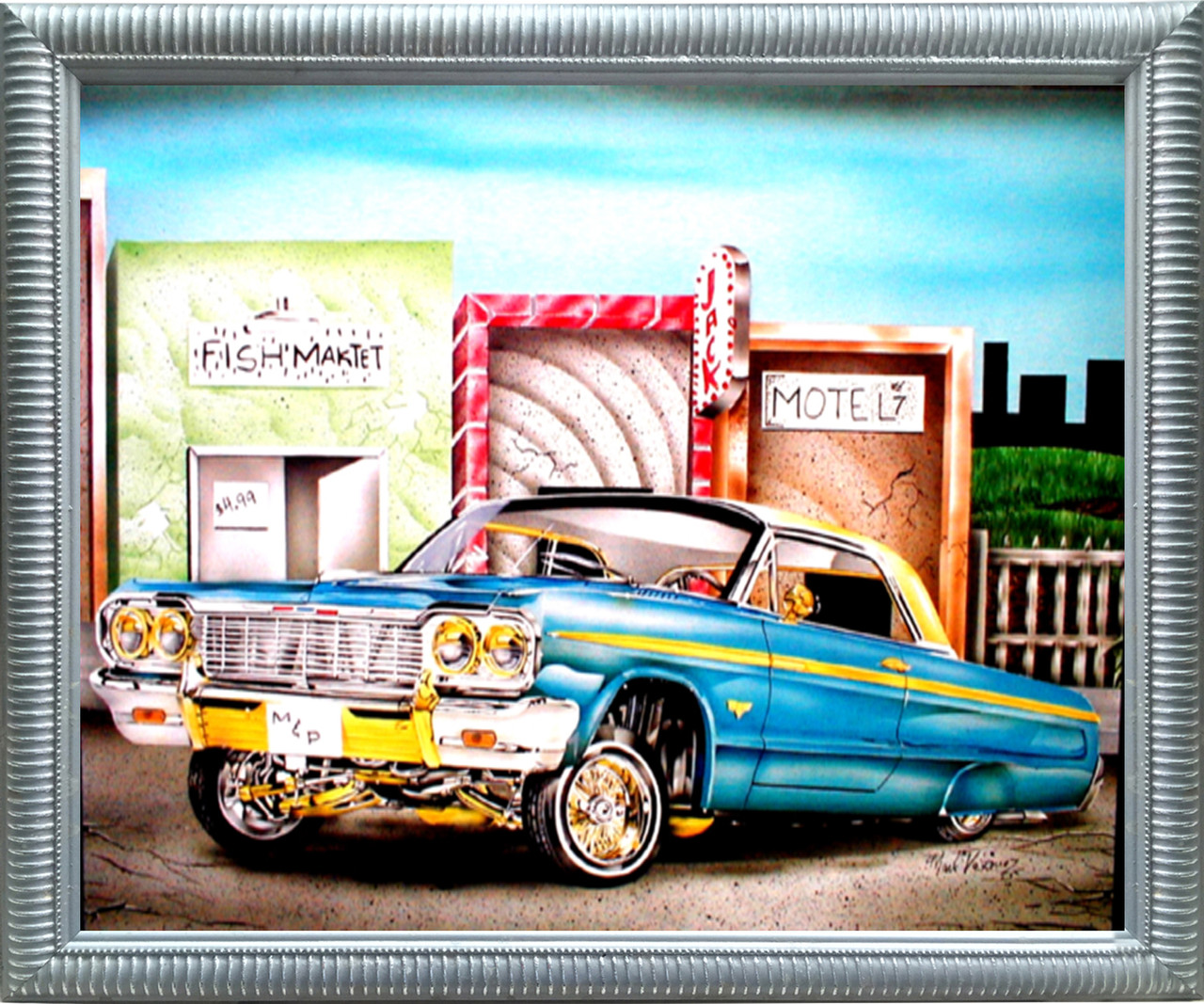 lowrider cars art