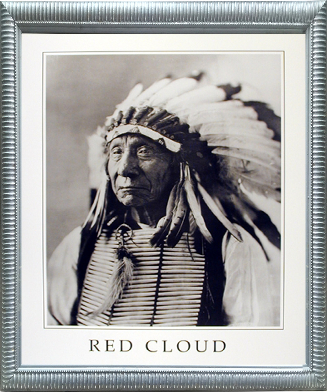 Native American Framed Poster - Indian 