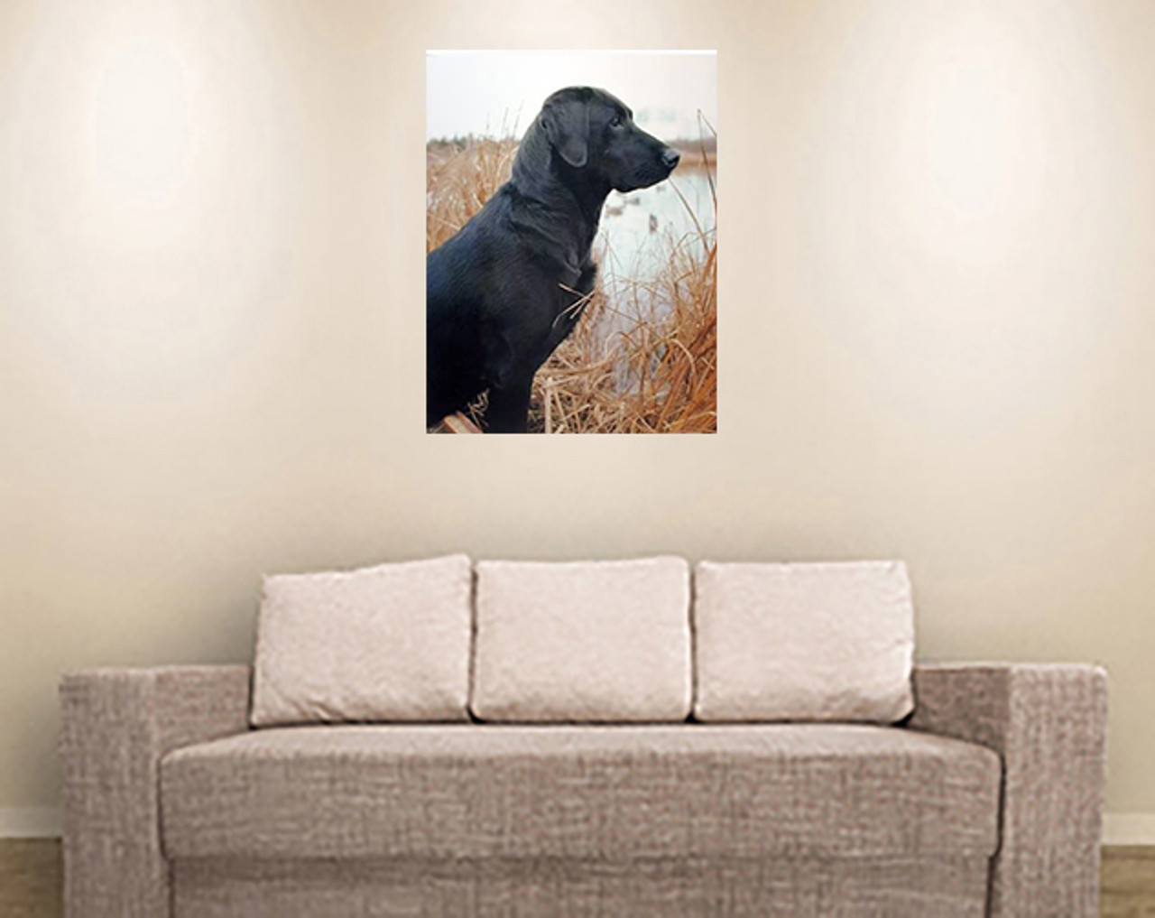 Glam Wall Decor Poster - Labrador Retriever Puppy - Fashion Wall Art -  Luxury Room Decor, Home Decoration - Gift for Dog Lovers, Women, Girls,  Teens 