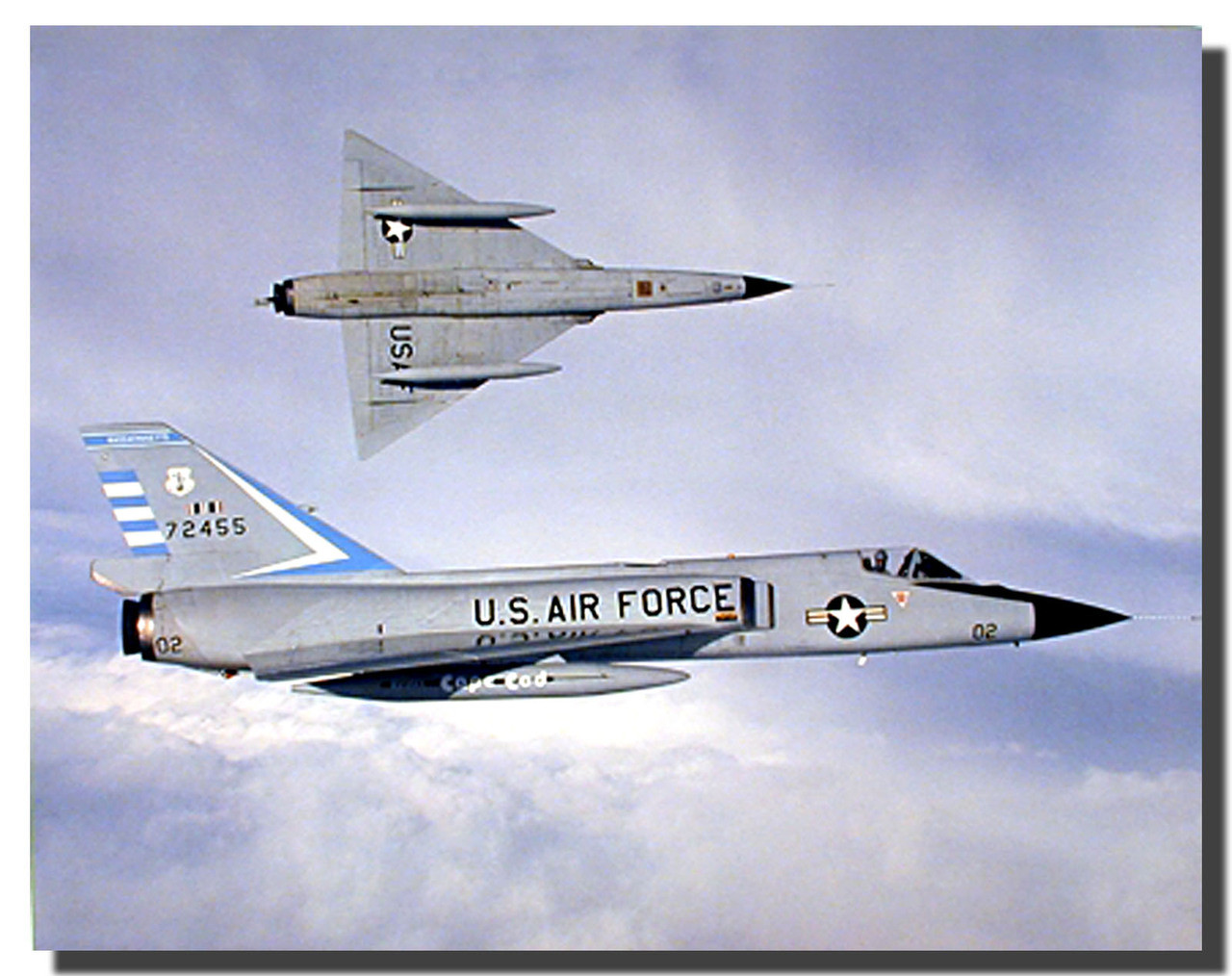 USAF f 106 fighter jets Poster Airplane Posters Aviation Posters