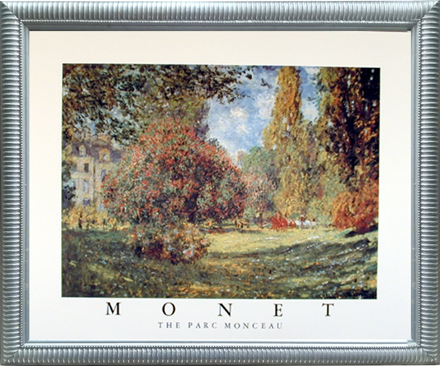Framed Wall Decor Claude (The PARC Monceau, 1876) Impressionist