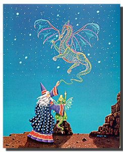 Wizard Dragon Poster- When You Grow Up Wizard Dragon Poster- When You Grow Up