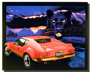 Pantera Car Poster Pantera Car Poster
