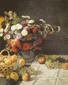 Bouquet of Colorful Flowers with Fruits Wall Decor Art Print Poster (16x20) Bouquet of Colorful Flowers with Fruits Wall Decor Art Print Poster (16x20)
