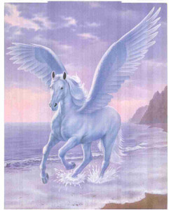 Fantasy Unicorn Mythical White Pegasus Sue Dawe Wall Decor Art Print Poster (16x20) Fantasy Unicorn Mythical White Pegasus Sue Dawe Wall Decor Art Print Poster (16x20)