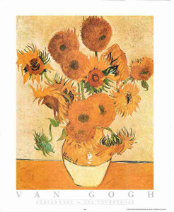 Sunflowers by Vincent van Gogh Floral Wall Decor Fine Art Print Poster (16x20) Sunflowers by Vincent van Gogh Floral Wall Decor Fine Art Print Poster (16x20)
