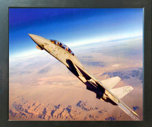 Grumman F-14 Tomcat Jet Aviation Aircraft Espresso Wall Framed Picture Art Print (20x24) Grumman F-14 Tomcat Jet Aviation Aircraft Espresso Wall Framed Picture Art Print (20x24)