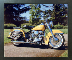 1954 Panhead Harley Davidson Motorcycle Picture Espresso Framed Wall Art Print (20x24) 1954 Panhead Harley Davidson Motorcycle Picture Espresso Framed Wall Art Print (20x24)