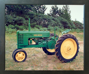1939 John Deere Vintage Farm Tractor Espresso Framed Art Print Picture (20x24) 1939 John Deere Vintage Farm Tractor Espresso Framed Art Print Picture (20x24)