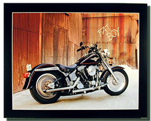 Harley Davidson Fatboy Poster Harley Davidson Fatboy Poster