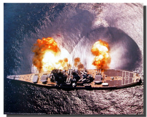 USS Missouri Battleship Poster