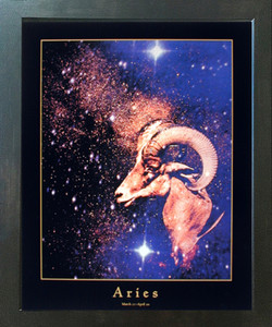 Astrology Aries Mar 21 - Apr 20 Zodiac Wall Decor Espresso Framed Picture Art Print (20x24) Astrology Aries Mar 21 - Apr 20 Zodiac Wall Decor Espresso Framed Picture Art Print (20x24)