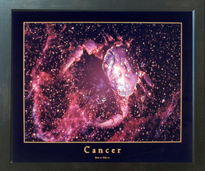 Astrology Cancer Jun 23 to Jul 23 Zodiac Espresso Framed Picture Art Print (20x24) Astrology Cancer Jun 23 to Jul 23 Zodiac Espresso Framed Picture Art Print (20x24)
