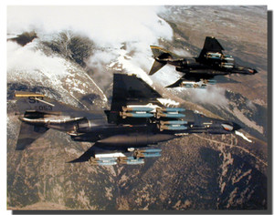 F-4E Phantom Poster-Missiles Military