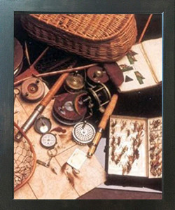 Western Cowboy Rodeo Vintage Wall Decor  Espresso Framed Art Print Poster (18x24)