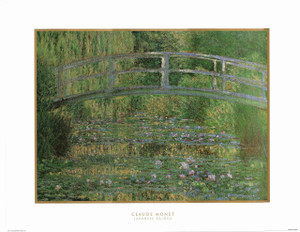 Wall Decor Art Print the Water Lily Pond Japanese Bridge Impressionist Painting Poster (22x28) Wall Decor Art Print the Water Lily Pond Japanese Bridge Impressionist Painting Poster (22x28)