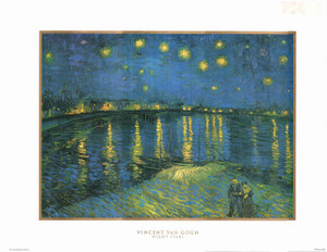 Picture Wall Decor Vincent Van Gogh Starry Night Over the Rhone Art Print Painting Poster (22x28) Picture Wall Decor Vincent Van Gogh Starry Night Over the Rhone Art Print Painting Poster (22x28)