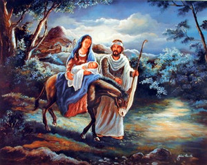 Flight to Egypt Religion & Spirituality Wall Decor Art Print Poster (16x20) Flight to Egypt Religion & Spirituality Wall Decor Art Print Poster (16x20)