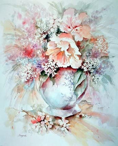 Vase of Colorful Flowers Fine Wall Decor Art Print Poster (8x10) Vase of Colorful Flowers Fine Wall Decor Art Print Poster (8x10)