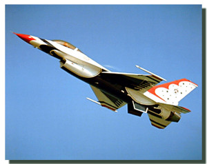 Thunderbird Airplane Poster