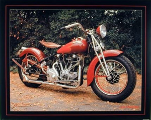 1940 Crocker Buck Lovell Vintage Motorcycle Wall Decor Picture Art Print (8x10)