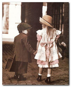 The Journey by Cute Kids Retro Wall Decor Art Print Poster (8x10) The Journey by Cute Kids Retro Wall Decor Art Print Poster (8x10)