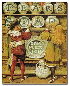 Pears Soap Vintage Ad Advertisement Art Print Poster (8x10) Pears Soap Vintage Ad Advertisement Art Print Poster (8x10)
