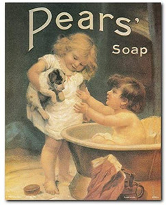 Vintage Pears Soap Ad Advertisement Bathroom Art Print Poster (8x10) Vintage Pears Soap Ad Advertisement Bathroom Art Print Poster (8x10)