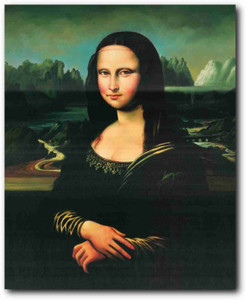 Leonardo Da Vinci Mona Lisa Reproduction Wall Decor Picture Art Pint (16x20) Leonardo Da Vinci Mona Lisa Reproduction Wall Decor Picture Art Pint (16x20)