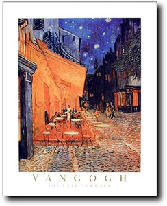 Vincent Van Gogh the Cafe Terrace At Night Wall Decor Art Print Picture (16x20) Vincent Van Gogh the Cafe Terrace At Night Wall Decor Art Print Picture (16x20)