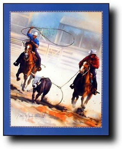 Western Cowboy Roping Rodeo Horse Old West Wall Decor Picture Art Print (16x20) Western Cowboy Roping Rodeo Horse Old West Wall Decor Picture Art Print (16x20)