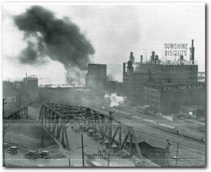 Wall Decor 1922 The West Bottoms Vintage Kansas, Missouri City Art Print Poster (16x20) Wall Decor 1922 The West Bottoms Vintage Kansas, Missouri City Art Print Poster (16x20)