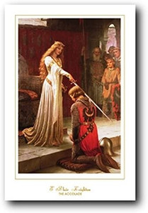 "The Accolade" By Art Print Poster (24x36) "The Accolade" By Art Print Poster (24x36)